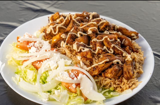 Chicken Over Rice.
